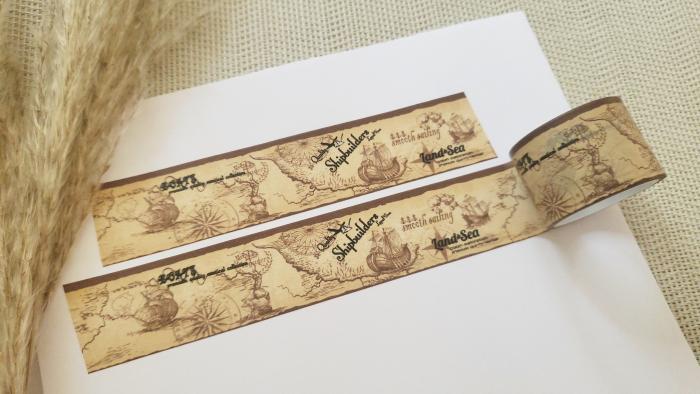 Washi Tape Weltkarte